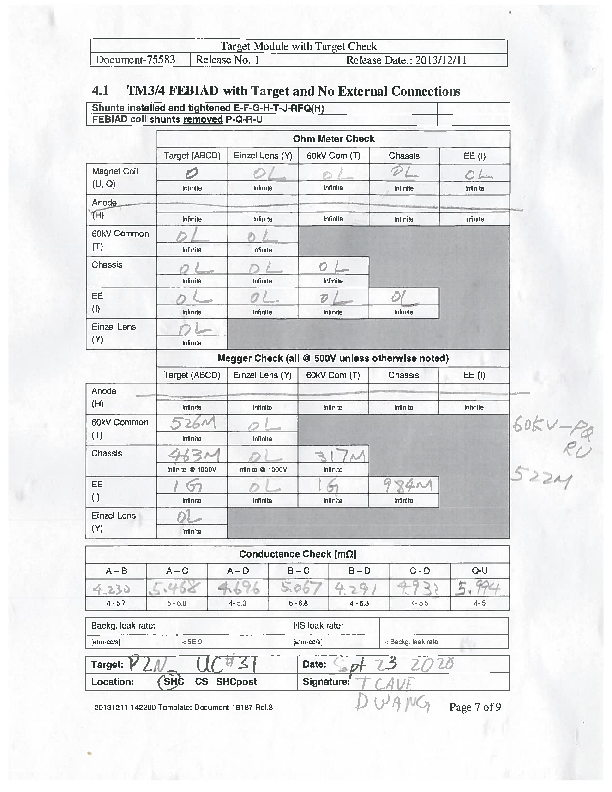 TM4_UCx31_elctrical_and_leak_check_at_SHC..pdf