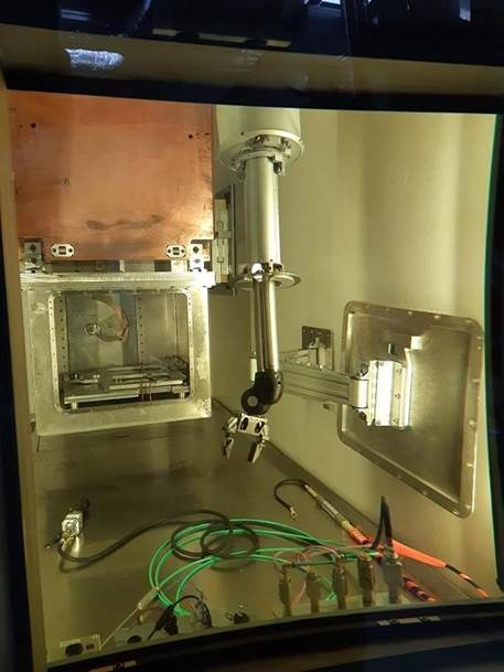 Containment_door_arm_testing_on_TM3.jpg
